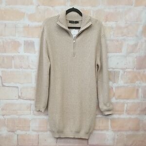 NWT ZESICA Size M Women's Beige Sweater